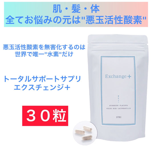 水素サプリエクスチェンジ３０粒